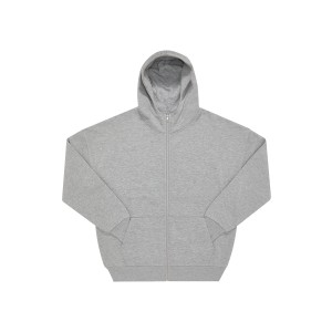 ZIP OVERSIZE HOODIE | GREY