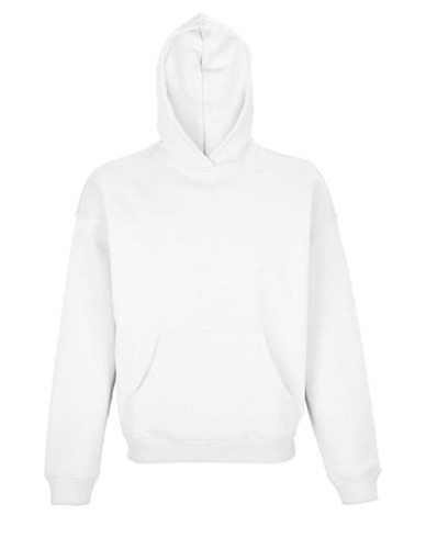 HEAVY OVERSIZE FRENCH TERRY HOODIE | WHITE
