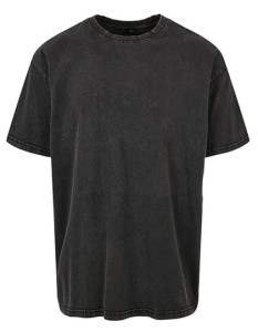 KOSZULKA OVERSIZE T-SHIRT | 240G [washed black]