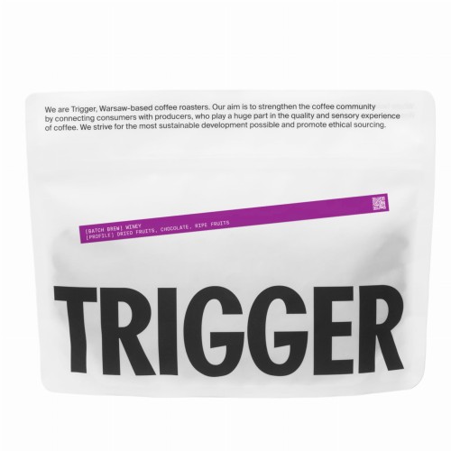 COFFEE by TRIGGER | BATCH BREW WINEY [FILTER] DRIED FRUITS, CHOCOLATE, RIPE FRUITS
