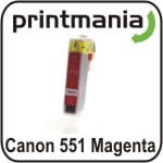 Zamiennik tusz CLI 551 magenta MG5450 MG5550 MG5650 MG6350 MG6450 MG6650