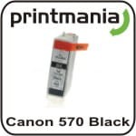 Zamiennik tusz canon PGI 570 Black / czarny  Pixma MG5750  MG5751 MG5751 MG5752 MG5753 MG6850 MG6851