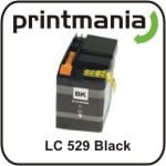 Zamiennik tusz Brother LC 529 bk / czarny  MFC-J200 DCP-J100 DCP-J105