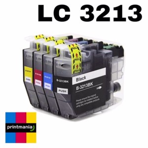 Zamiennik tusz Brother LC 3213 komplet  (Bk, C, M, Y) DCP J572dw J772dw j774dw mfc j491dw j497dw j890dw j895dw Warszawa