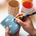 BIAŁY MARKER AKRYLOWY BIC INTENSITY CLASSIC - WODOODPORNY PISAK Z FARBĄ - DIY
