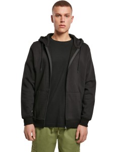REGULAR ZIP HOODIE 300G | BLACK