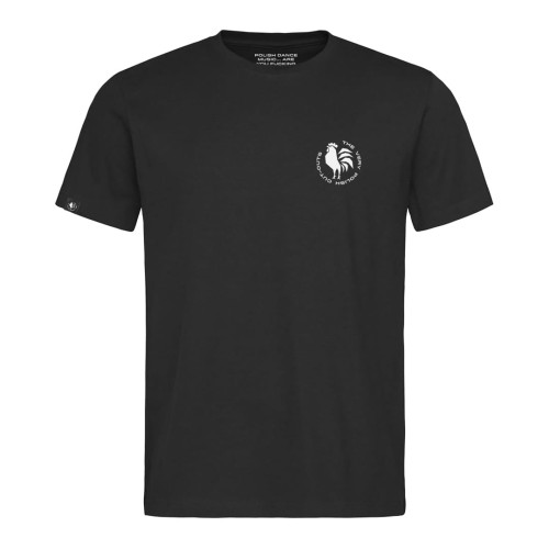 THE VERY POLISH CUT-OUTS [ BLACK REGULAR T-SHIRT ]