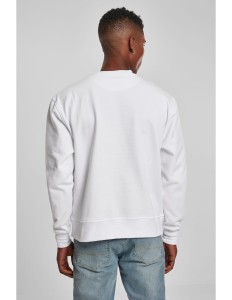 Biała bluza CREWNECK OVERSIZE 280g