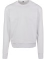 Biała bluza CREWNECK OVERSIZE 280g