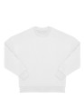 BIAŁA BLUZA SWEETSHIRT CREWNECK OVERSIZE | 350g