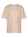 KOSZULKA OVERSIZE T-SHIRT | 220G [organic cotton] sand