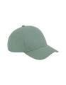 DUSTY GREEN CZAPKA Z DASZKIEM [ 5 PANEL ] ORGANIC CAP