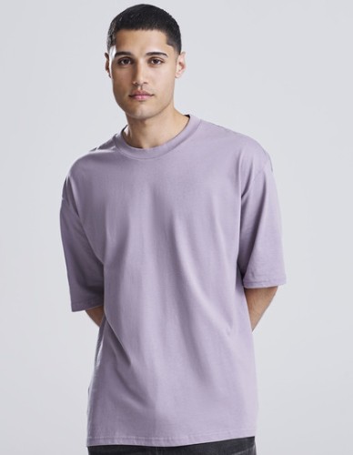 KOSZULKA OVERSIZE T-SHIRT DUSTY LILAC | 190G
