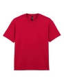 CZERWONA KOSZULKA OVERSIZE T-SHIRT | 245G