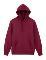 BORDOWA BLUZA Z KAPTUREM REGULAR HOODIE | 360G
