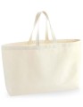 KOLOR NATURAL EKO - TORBA NA RAMIĘ GRUBA I POJEMNA | Oversized Canvas Bag 475GSM