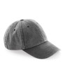 CZARNA CZAPKA Z DASZKIEM VINTAGE [ 6 PANEL ] CAP