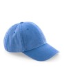 NIEBIESKA CZAPKA Z DASZKIEM VINTAGE [ 6 PANEL ] CAP