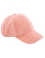 BRZOSKWINIOWA CZAPKA Z DASZKIEM VINTAGE [ 6 PANEL ] CAP