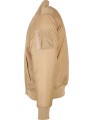 beżowa kurtka BOMBERKA | BOMBER jacket