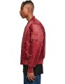 bordowa kurtka BOMBERKA | BOMBER jacket
