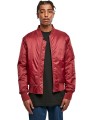 bordowa kurtka BOMBERKA | BOMBER jacket