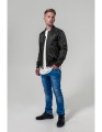 czarna kurtka BOMBERKA | BOMBER jacket BK