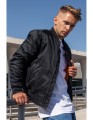 czarna kurtka BOMBERKA | BOMBER jacket BK