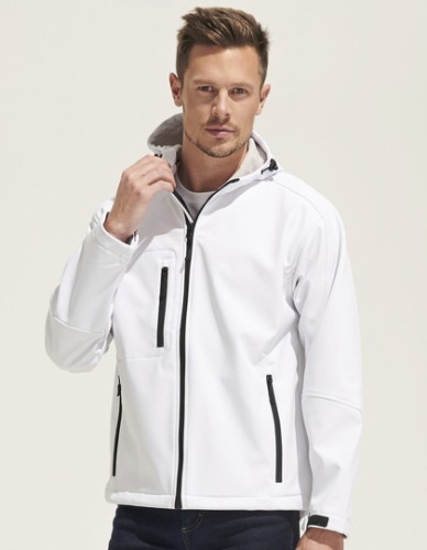 kurtka z kapturem SOFTSHELL | 340GSM