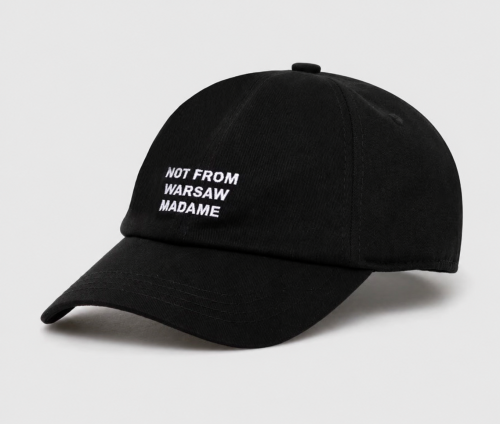 Czapka z daszkiem NOT FROM WARSAW MADAME CAP