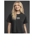 BOXY T-SHIRT " MADAME NOT FROM WARSAW " 230G
