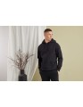 HEAVY REGULAR HOODIE | BLACK FRONT