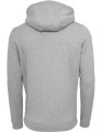 HEAVY REGULAR HOODIE | HEATHER GREY BACK