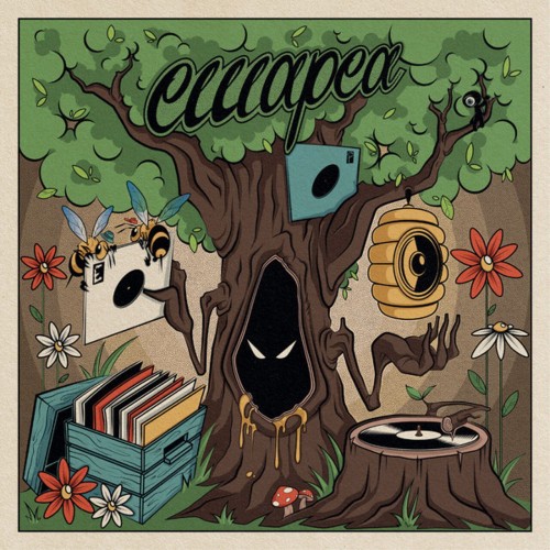 EMAPEA – Bees, Trees and Flowers LTD GREEN 2LP