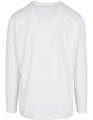 WHITE REGULAR ORGANIC LONGSLEEVE BACK